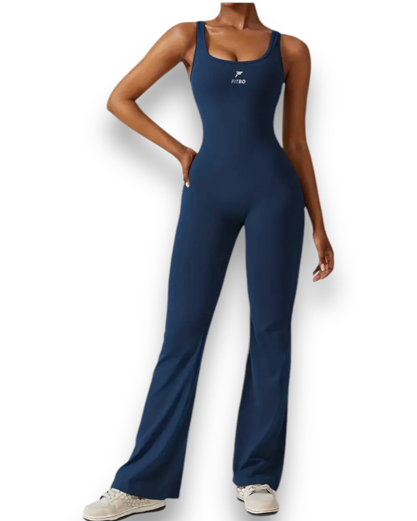 Jumpsuit BellBottom Navy