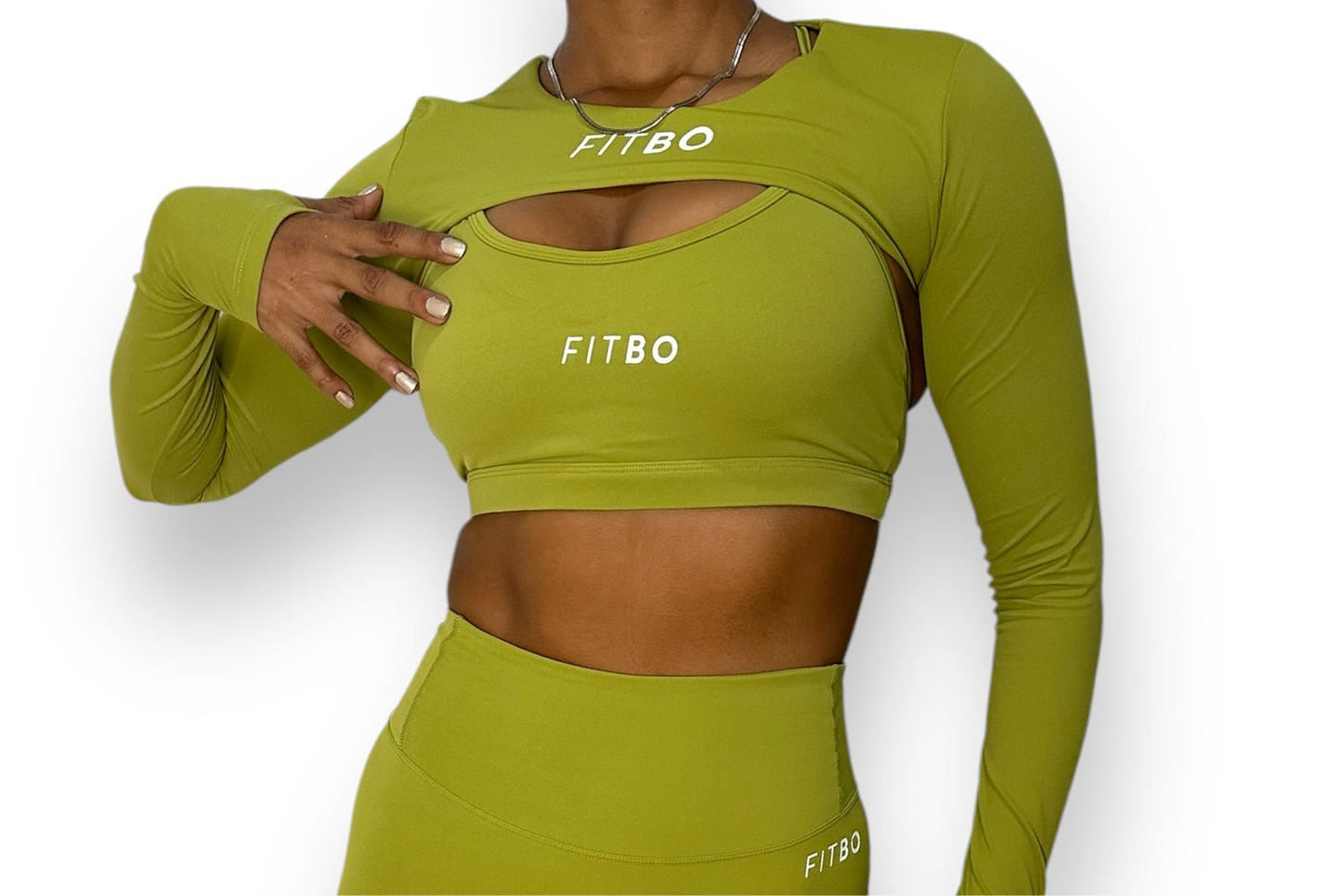 Long Sleeves Matcha Set