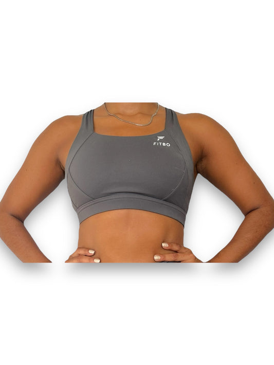 Running Bra Gray