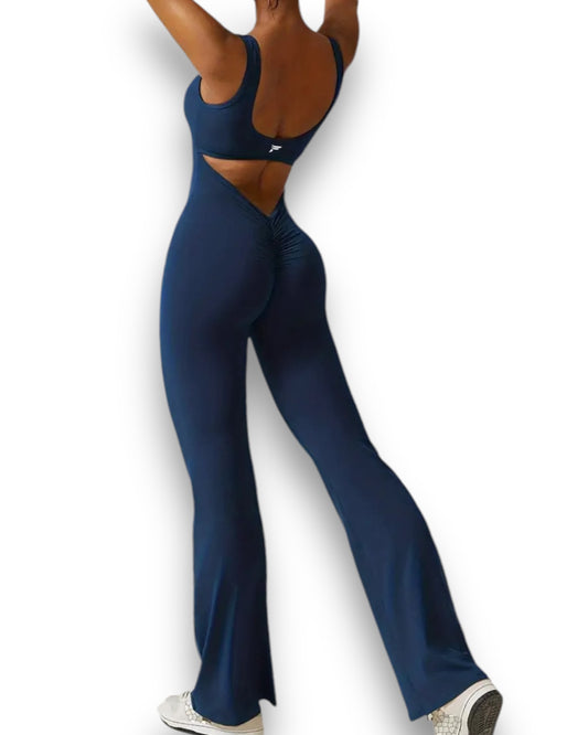 Jumpsuit BellBottom Navy