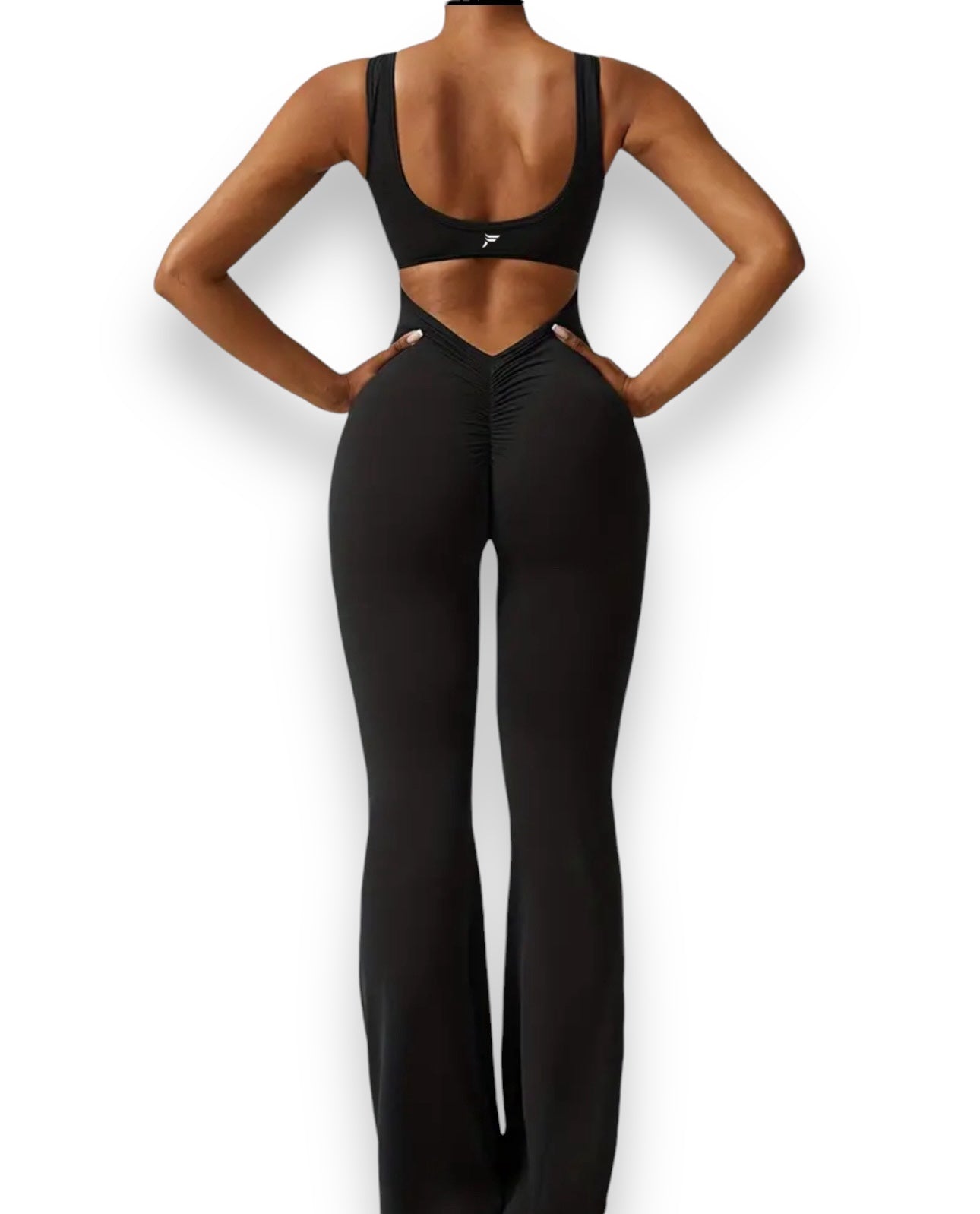 Jumpsuit Bell Bottom Black