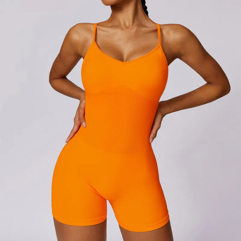 Fitness Short Jumpsuit