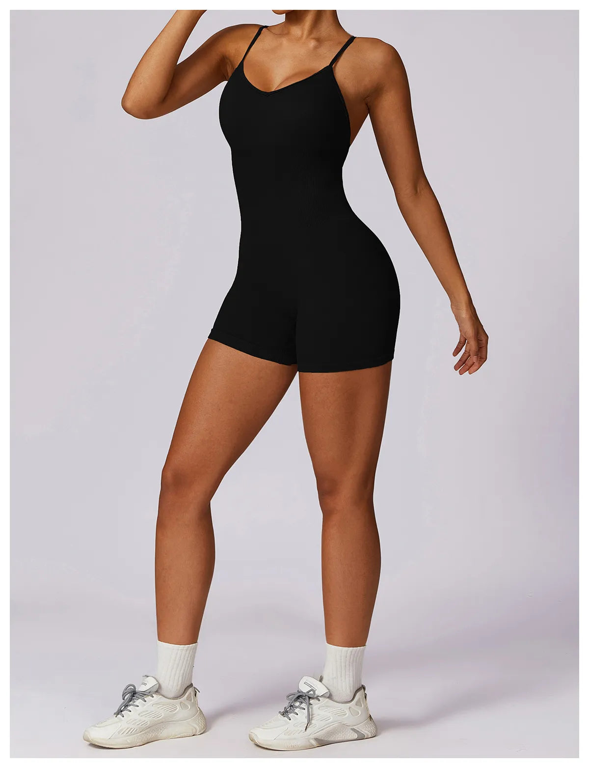 Fitness Short Jumpsuit